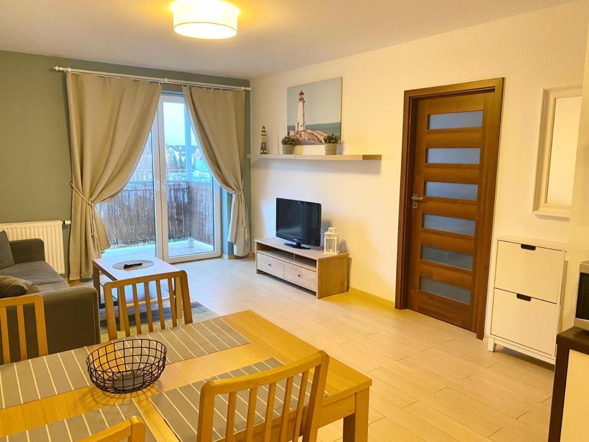 Apartament Baltycki Ujście-Darłowskie Esterno foto